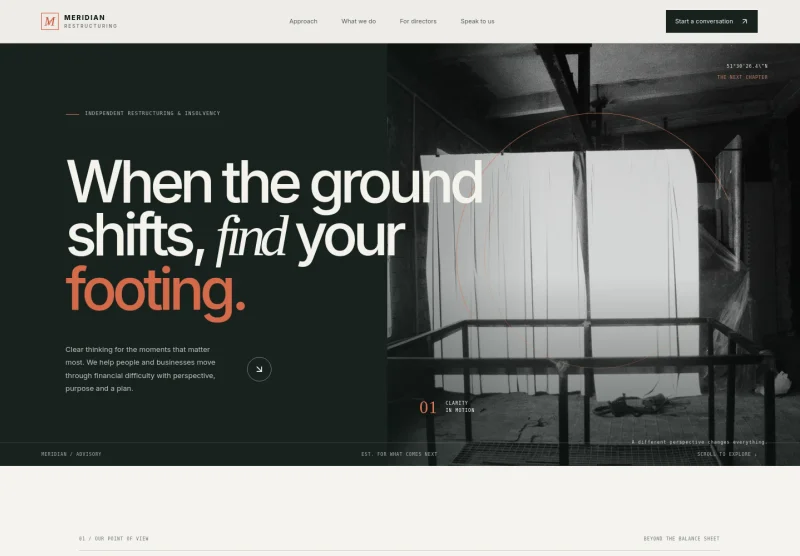 Insolvency Service Website Template