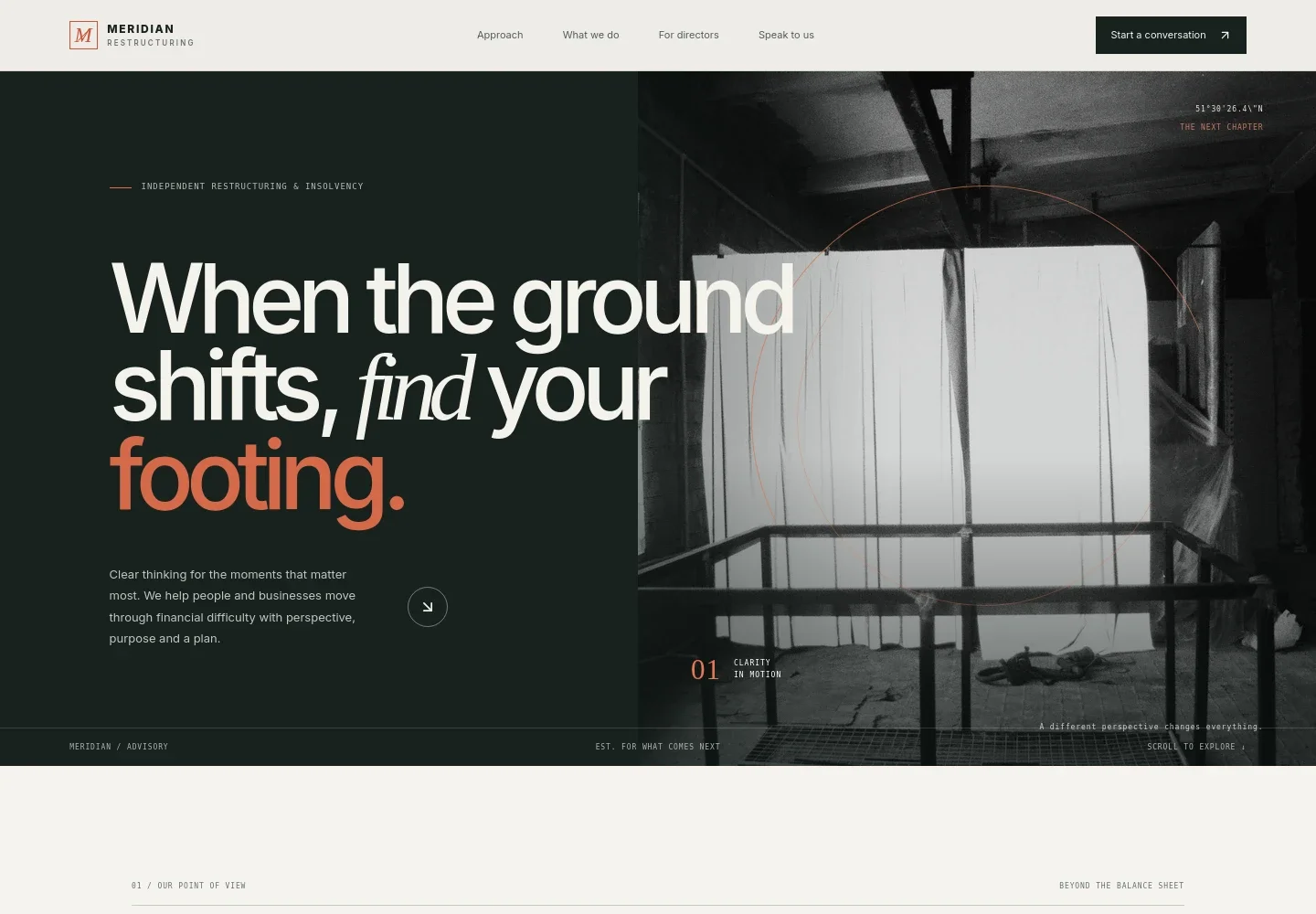 Insolvency Service Website Template