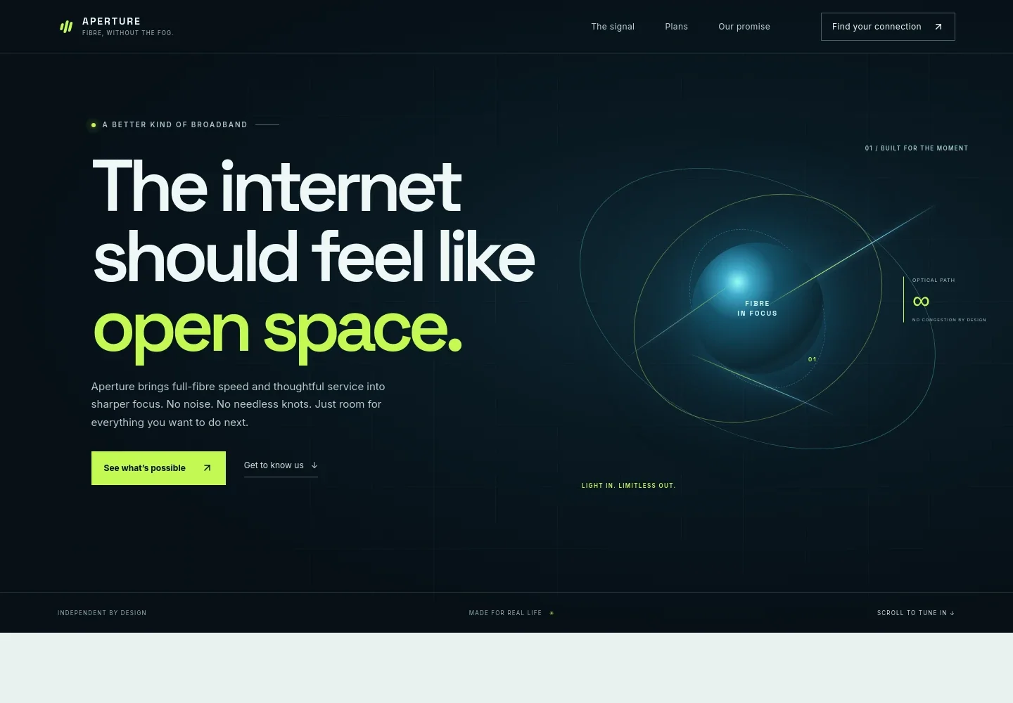 Internet Service Provider Website Template
