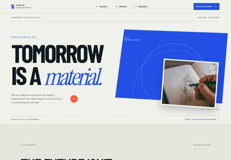 Inventor Website Template