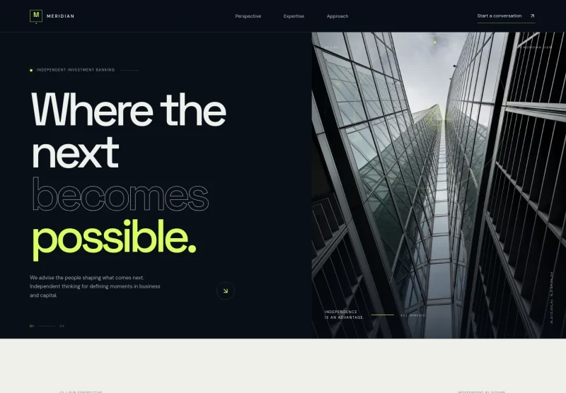 Investment Banking Website Template