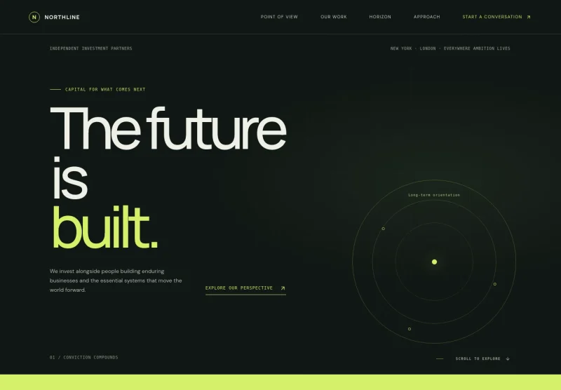Investment Company Website Template