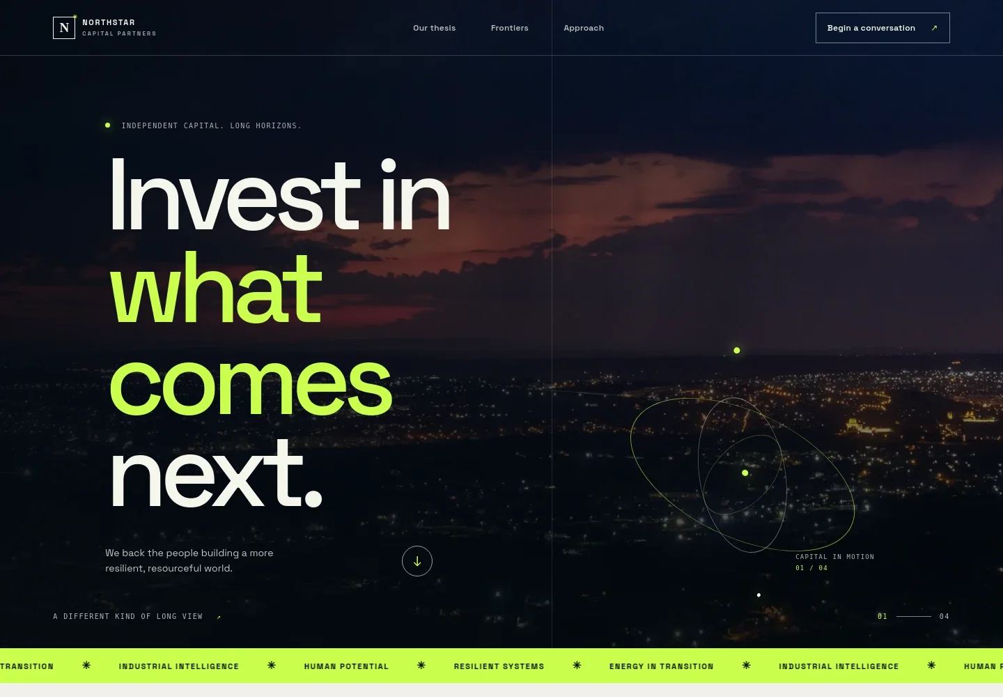 Investment Fund Website Template