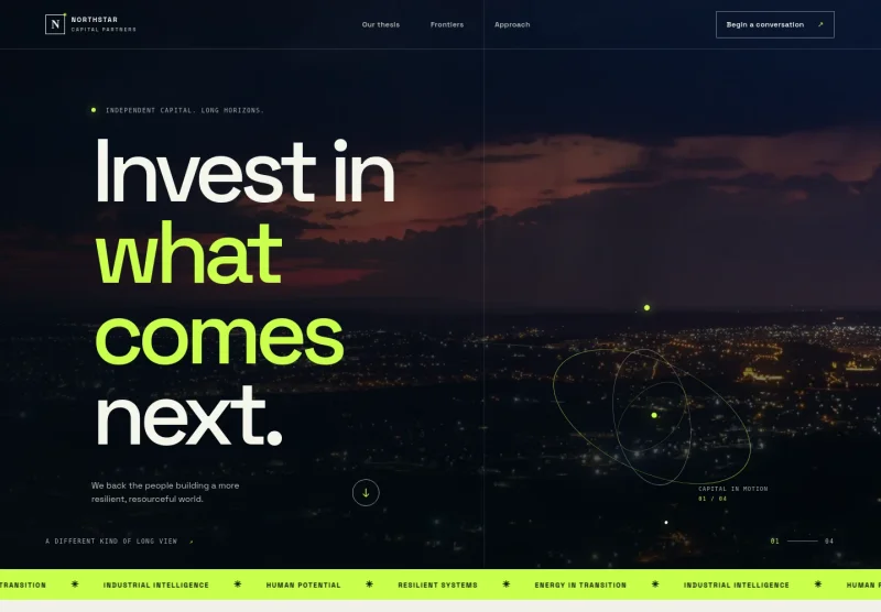 Investment Fund Website Template