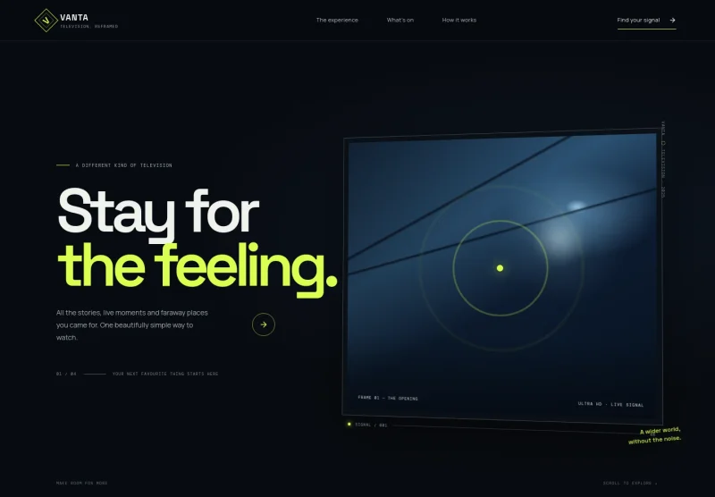 IPTV Services Website Template