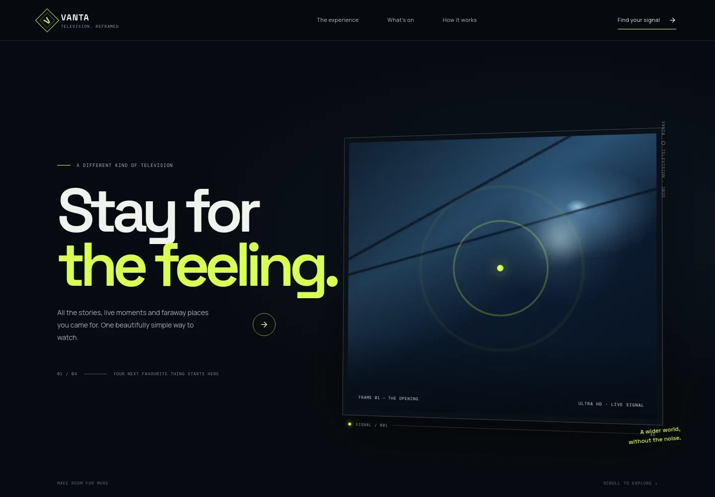 IPTV Services Website Template