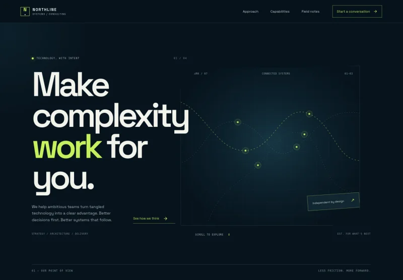 IT Consulting Website Template