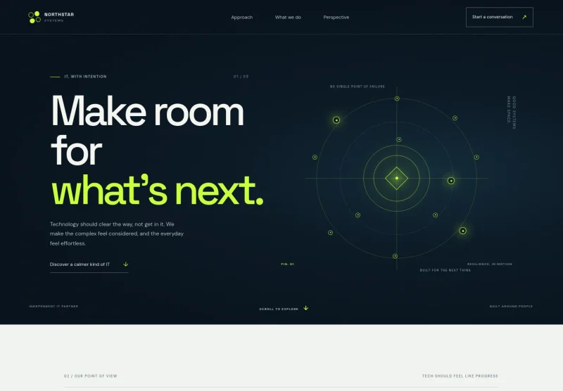 IT Services Website Template