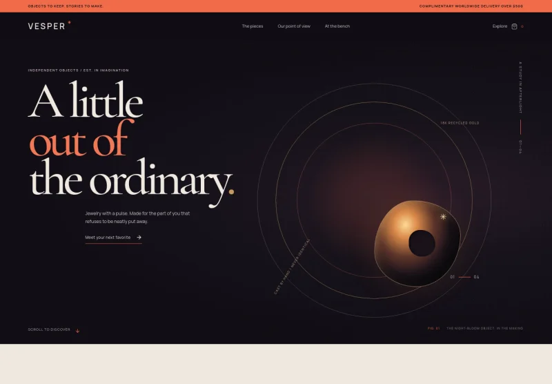 Jewelry Website Template