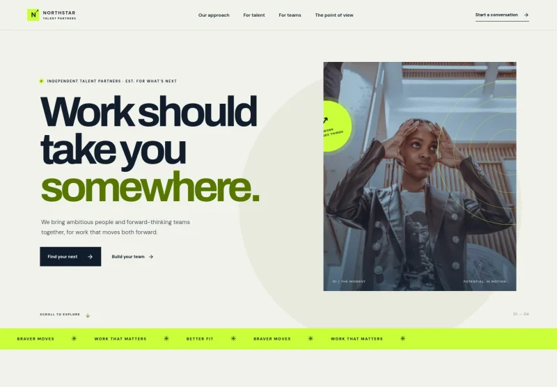 Job Placement Website Template