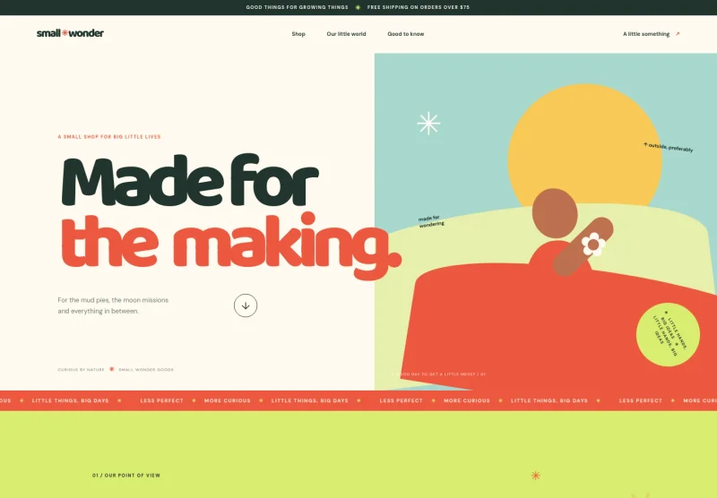 Kids Store Website Template