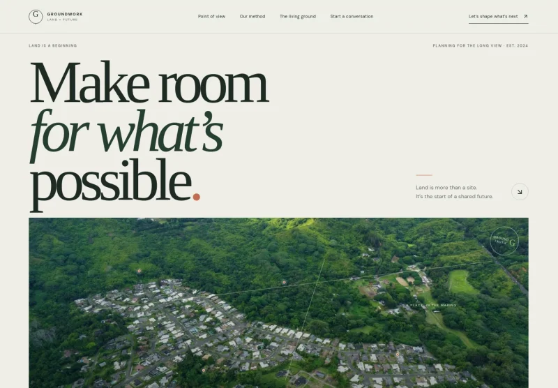 Land Developers Website Template