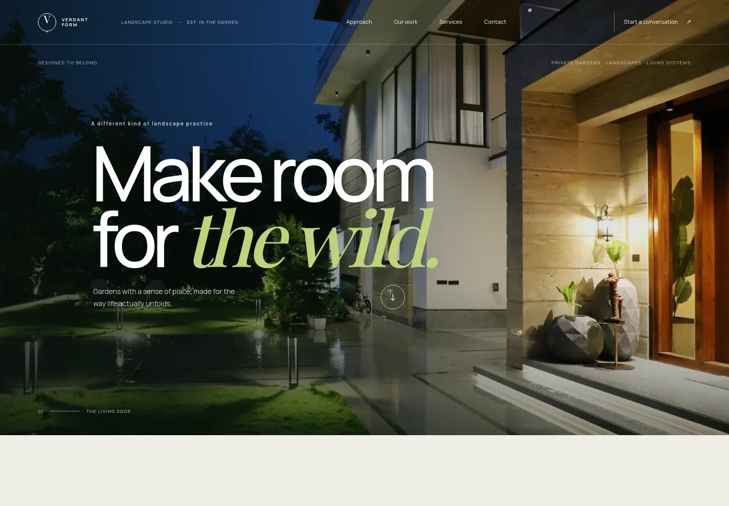 Landscaping Website Template