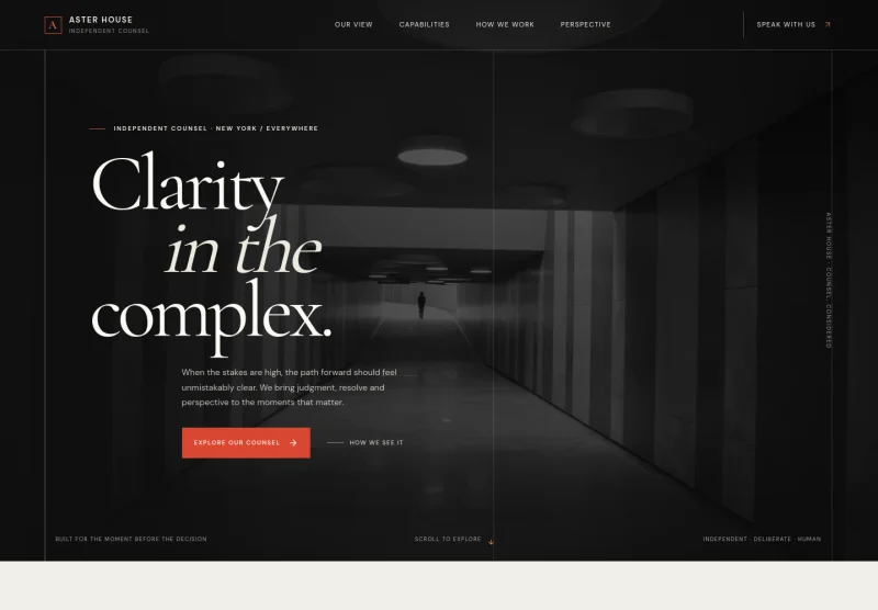 Law Firm Website Template