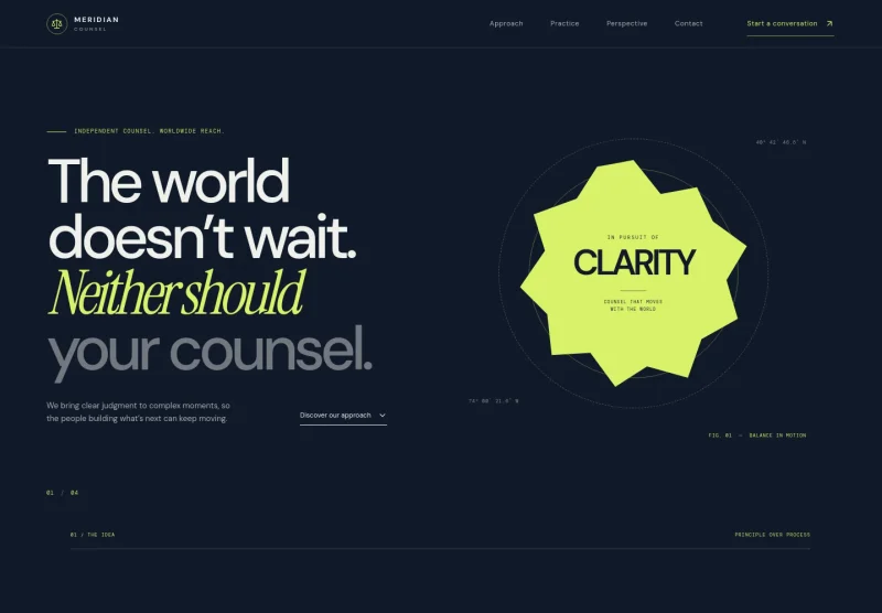 Law Website Template