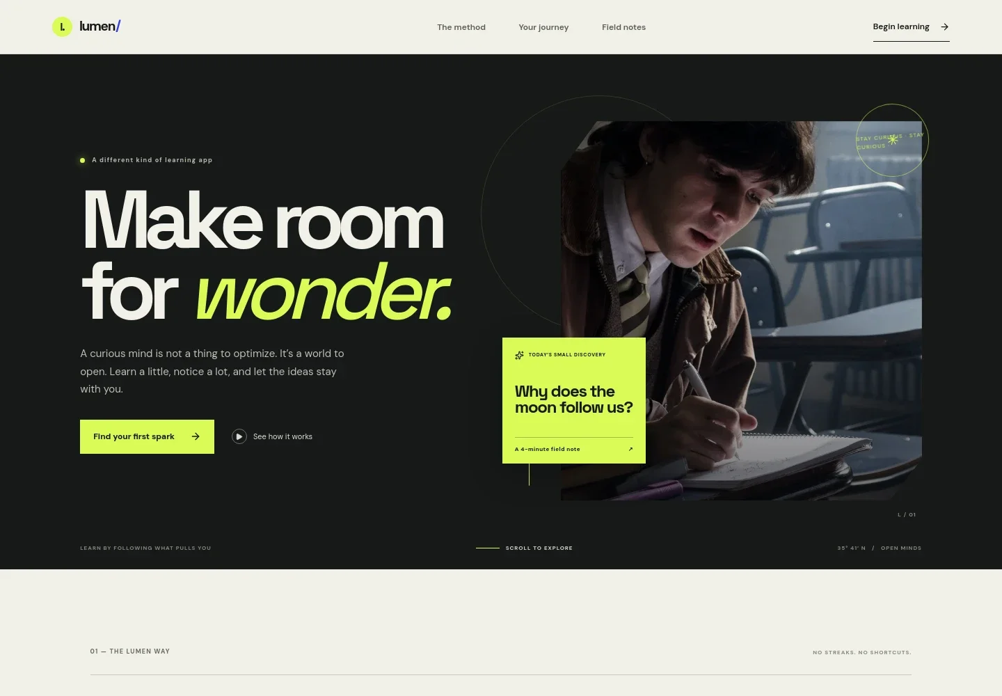 Learning App Website Template