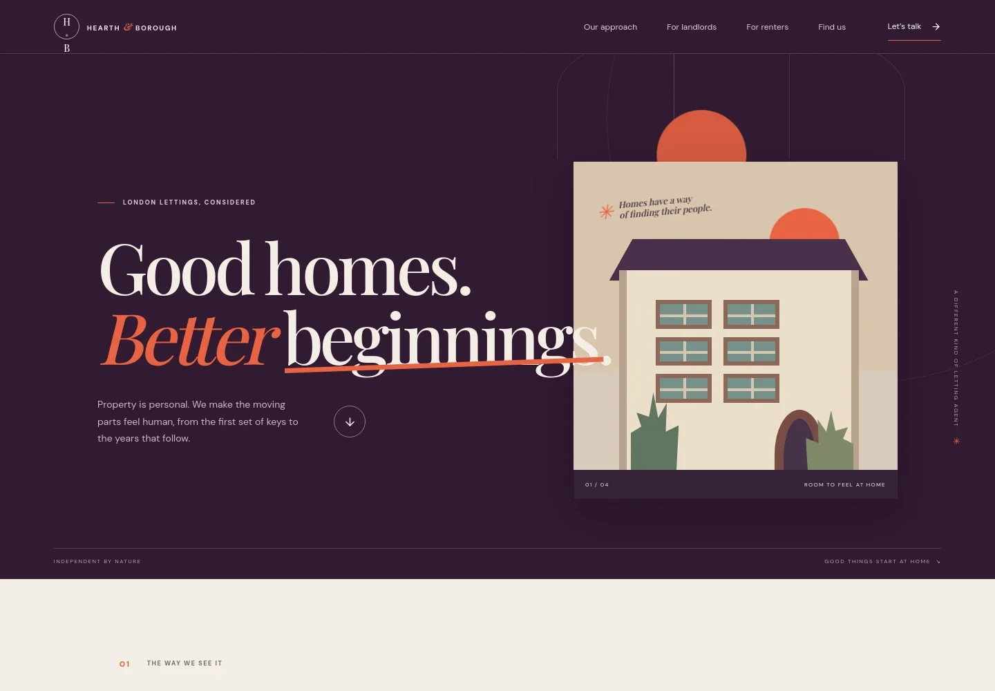 Letting Agent Website Template