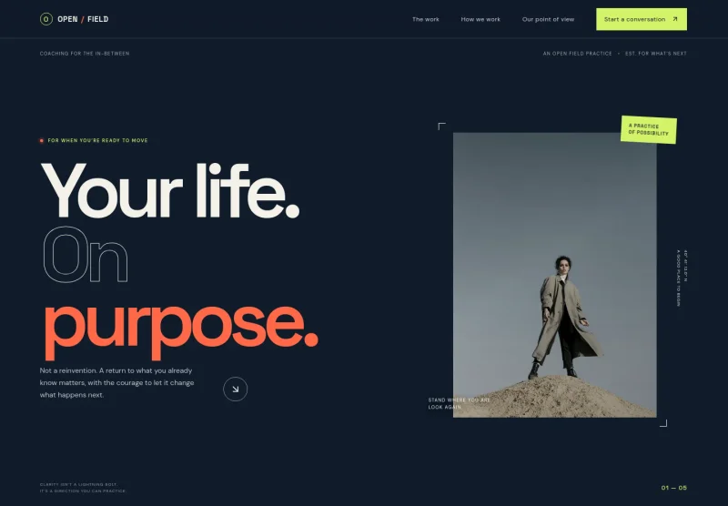 Life Coach Website Template