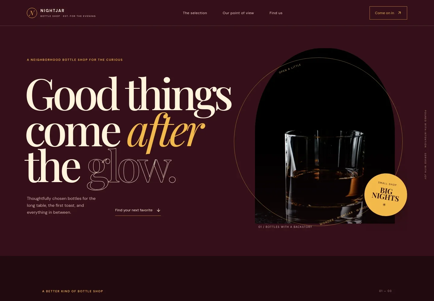 Liquor Store Website Template