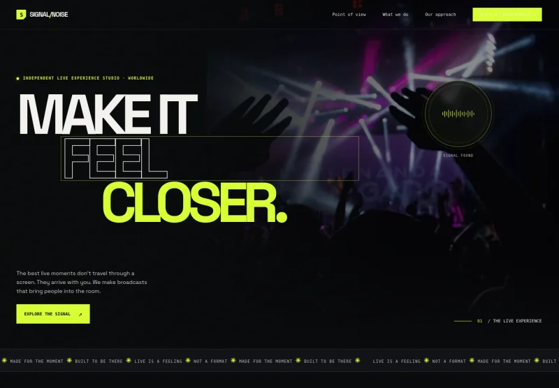 Live Streaming Website Template