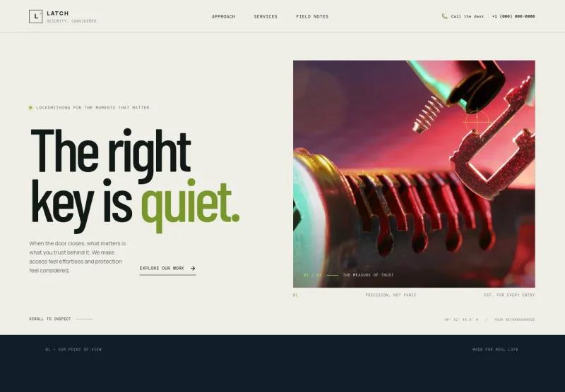 Locksmith Website Template