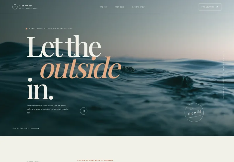 Lodging Website Template