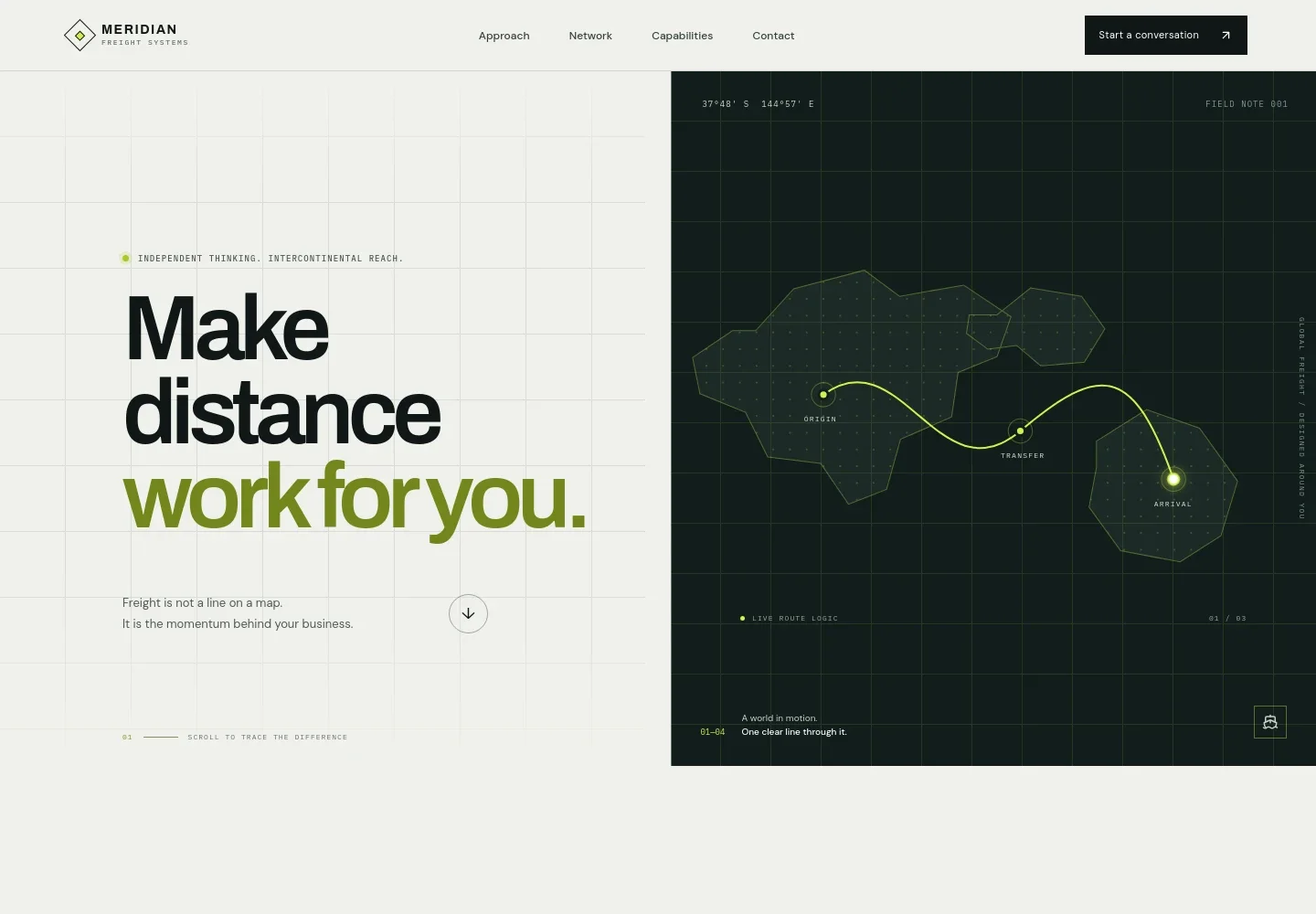 Logistics Website Template