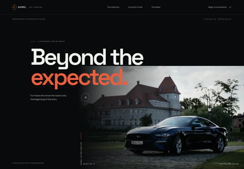 Luxury Car Website Template