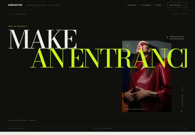 Luxury Fashion Website Template