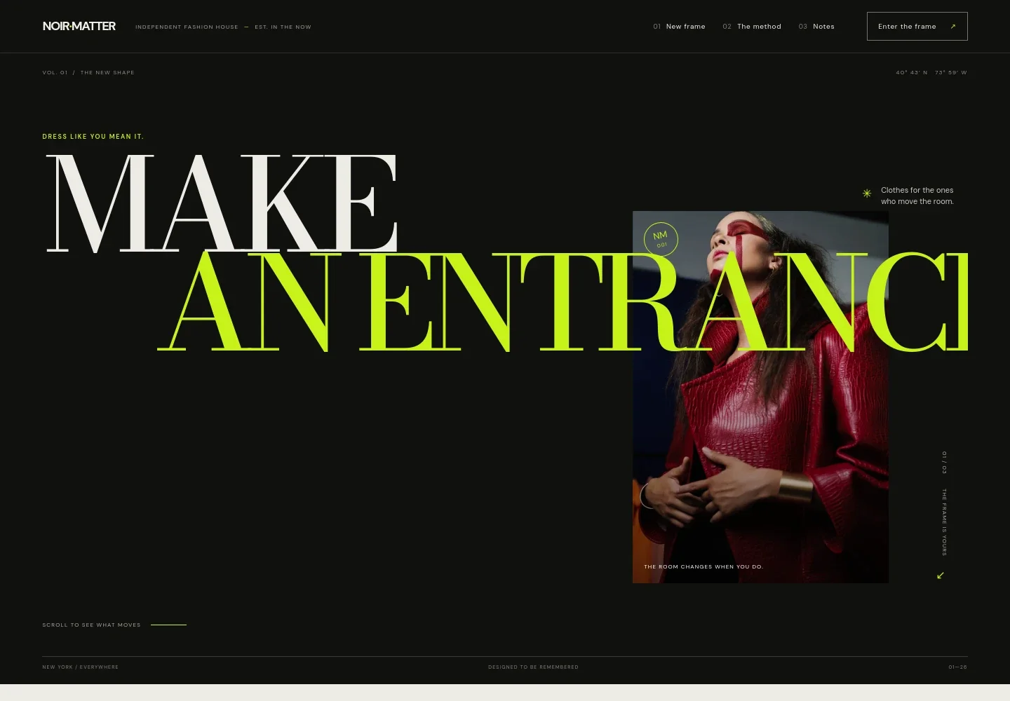 Luxury Fashion Website Template