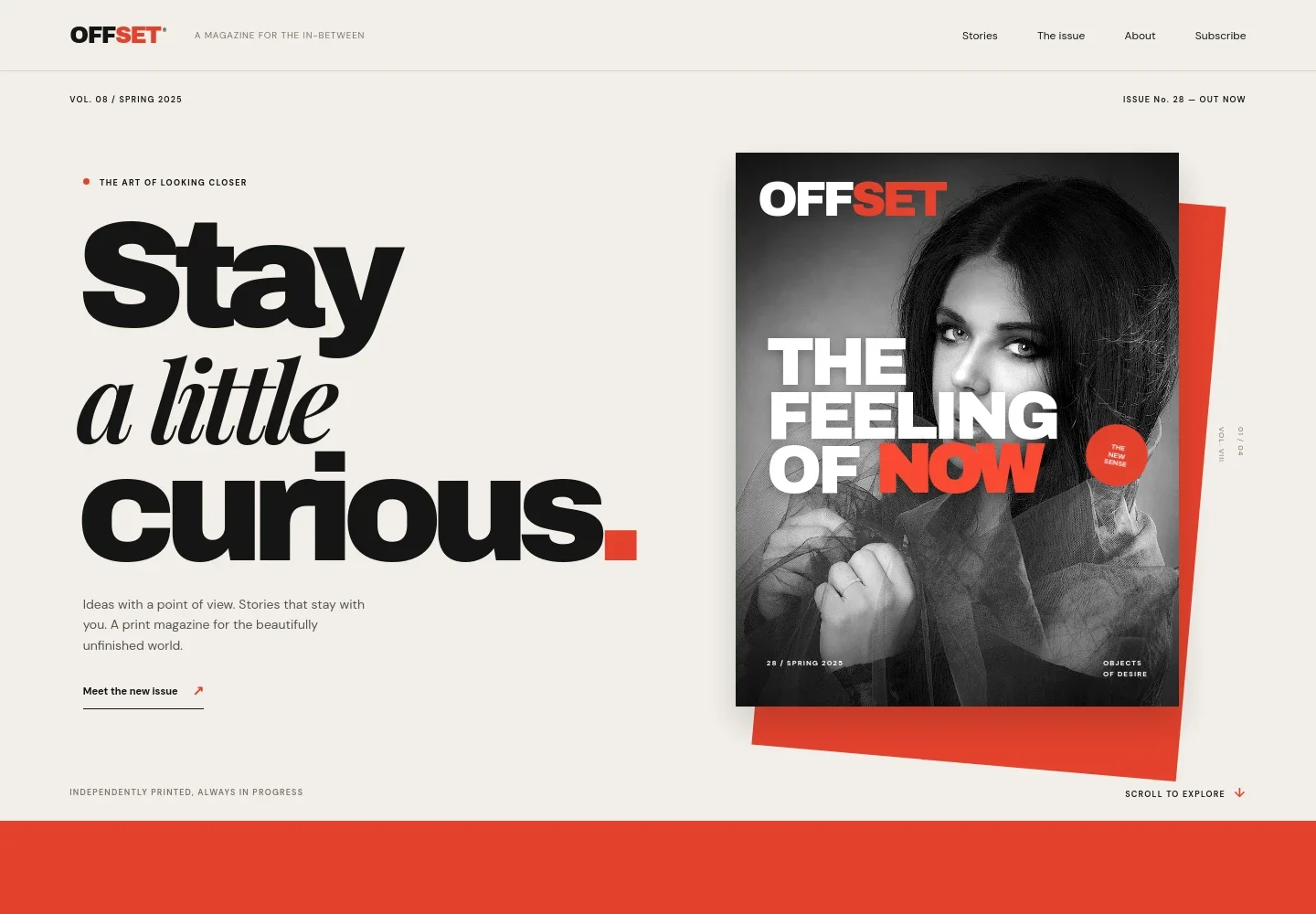 Magazine Website Template