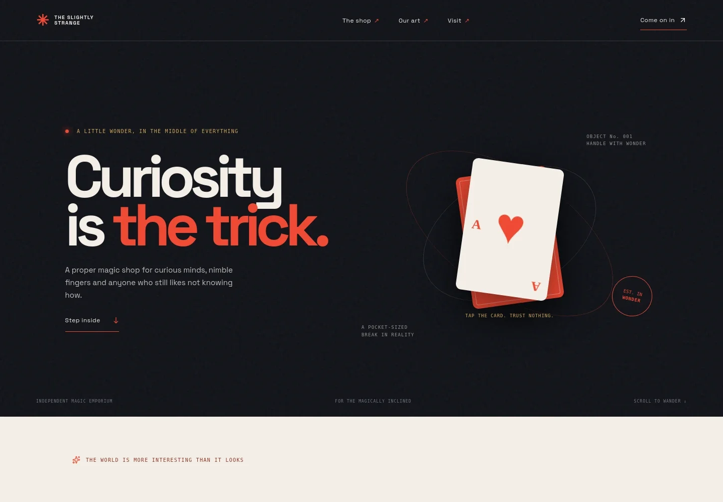 Magic Store Website Template