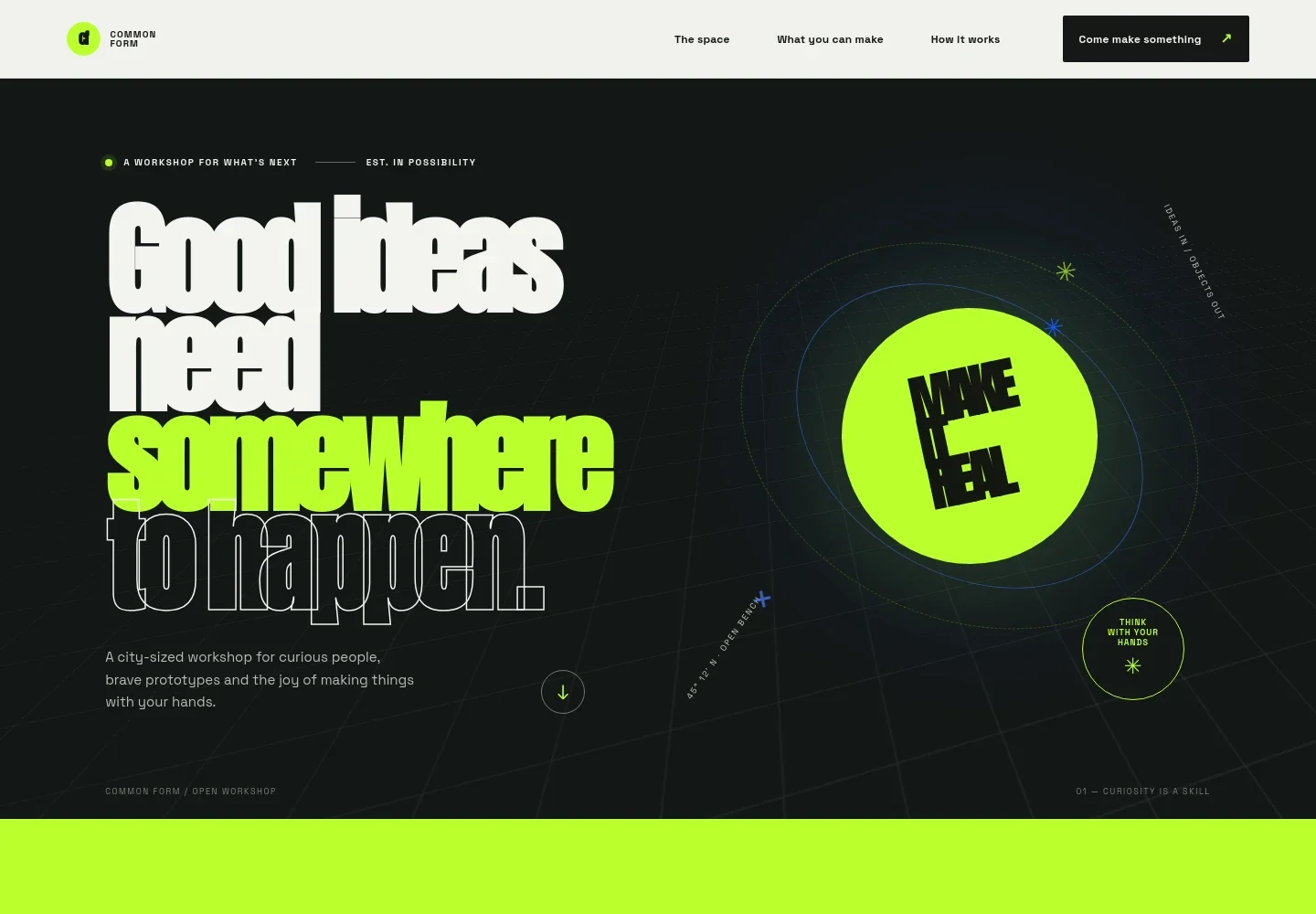 Makerspace Website Template