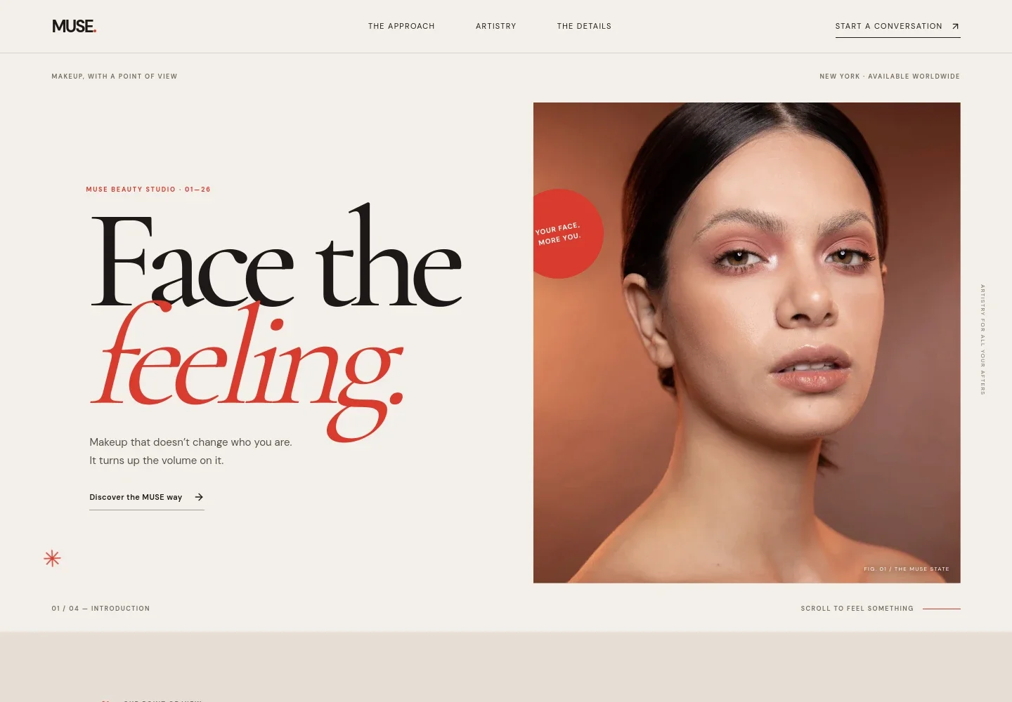 Makeup Artist Website Template