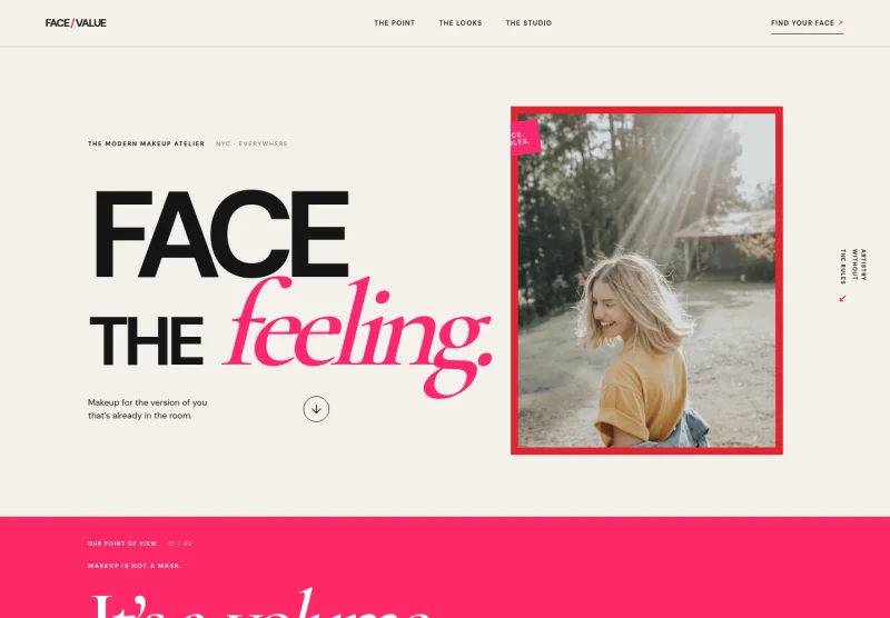 Makeup Website Template