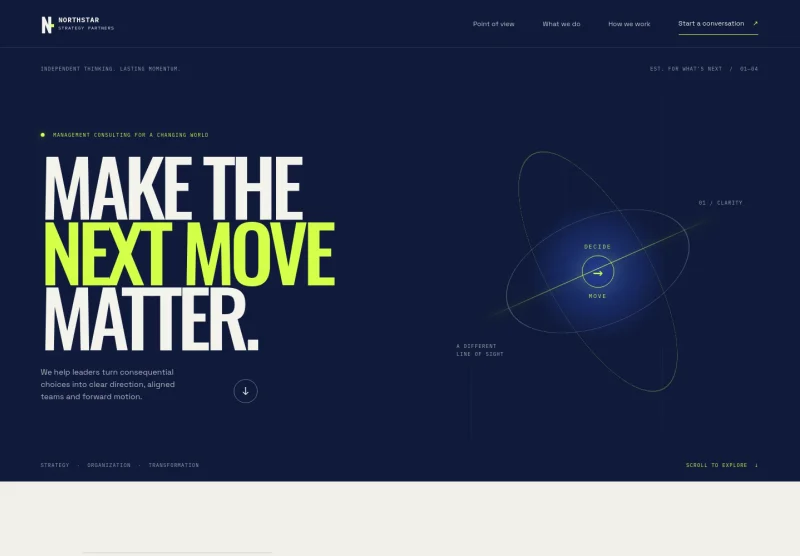 Management Consulting Website Template