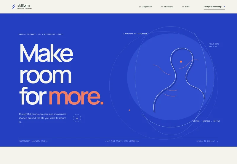 Manual Therapy Website Template