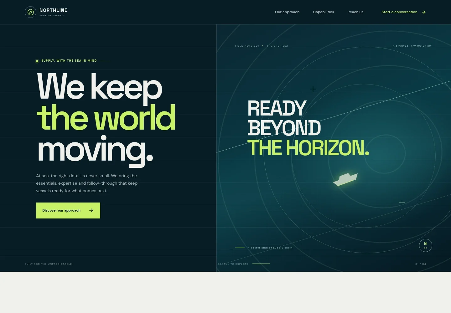Marine Supply Website Template