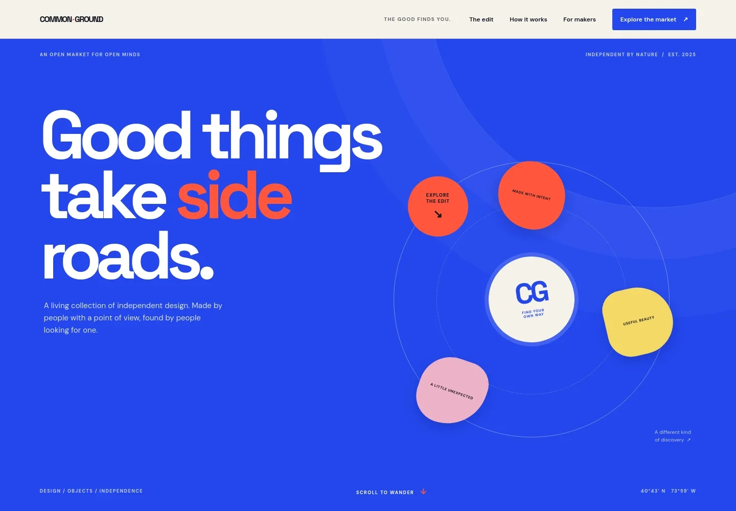 Marketplace Website Template