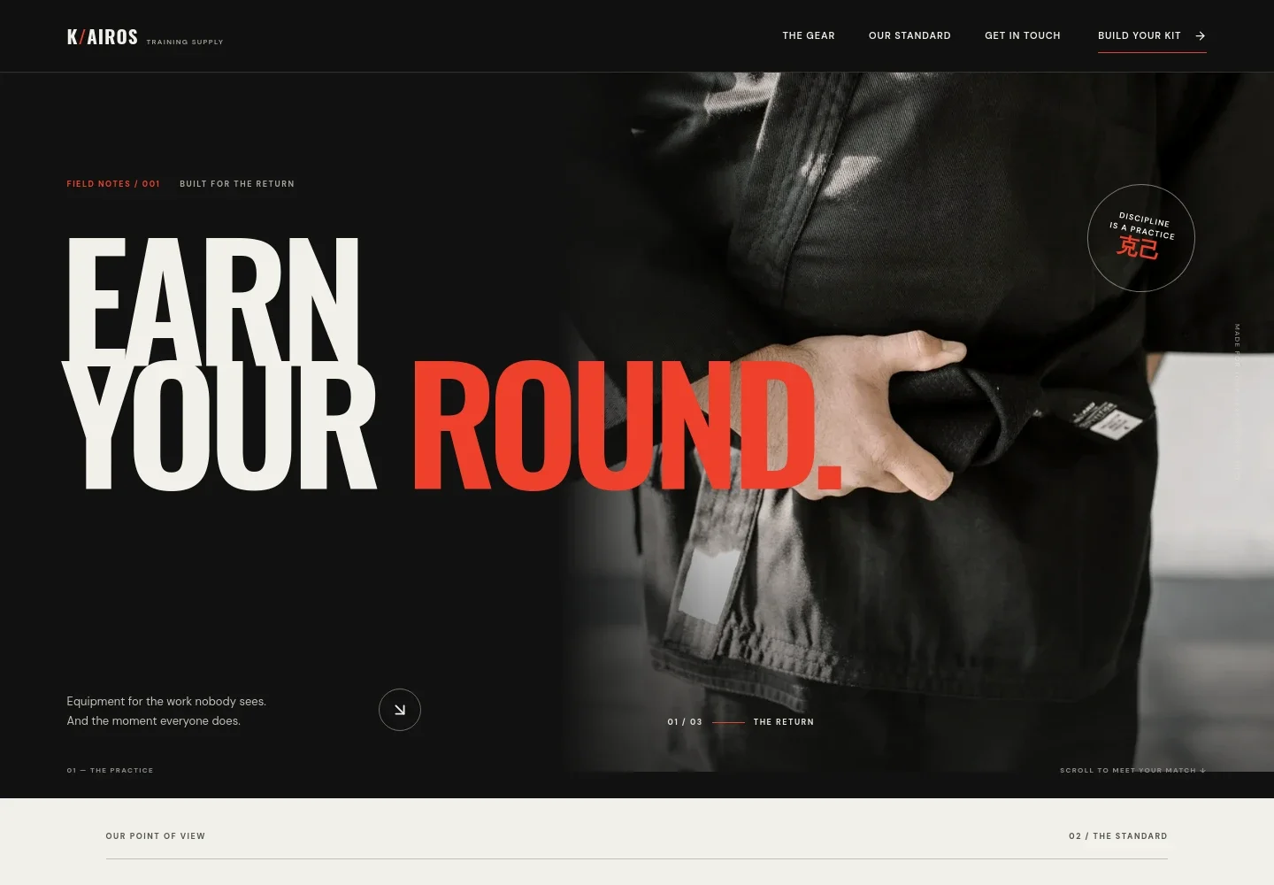 Martial Arts Supply Store Website Template