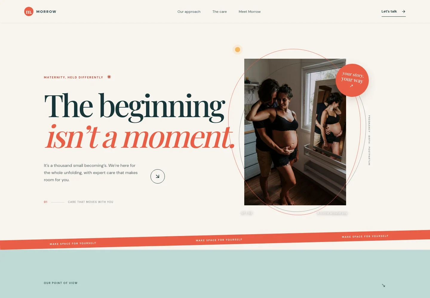 Maternity Website Template