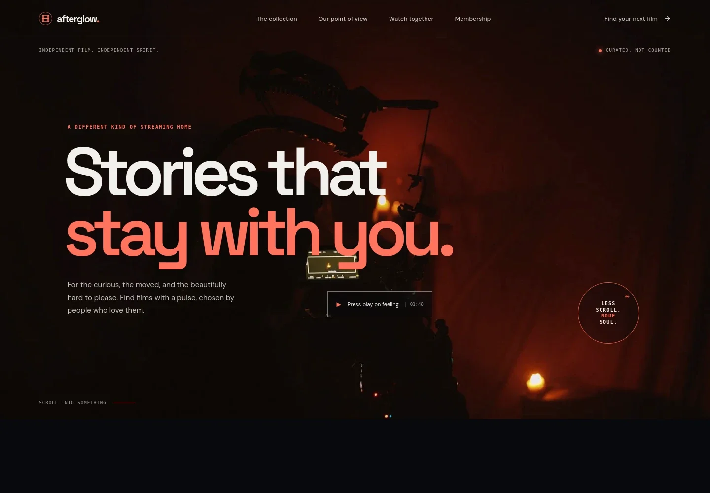 Media Streaming Website Template