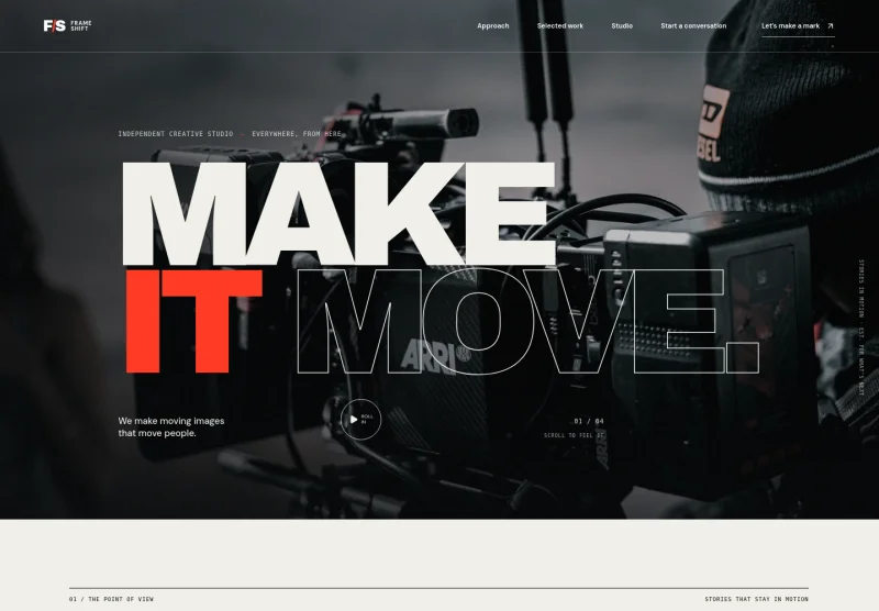 Media Website Template