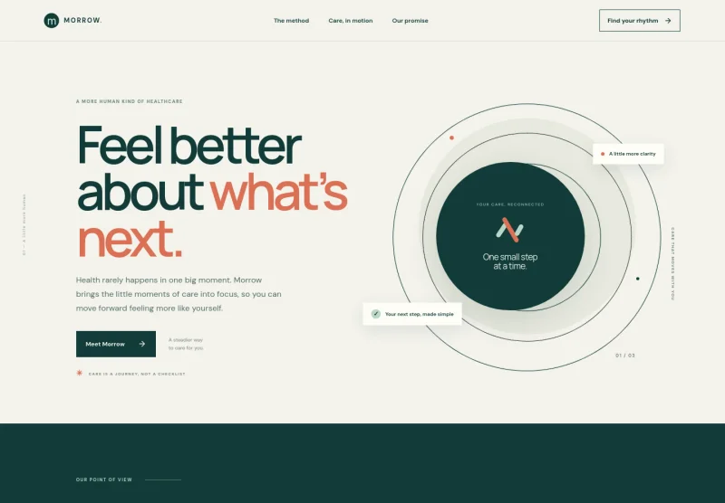Medical App Website Template