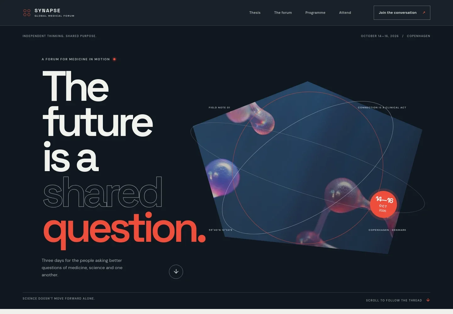 Medical Conference Website Template