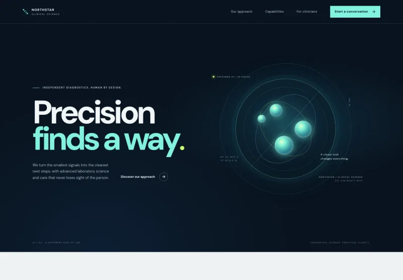 Medical Laboratory Website Template