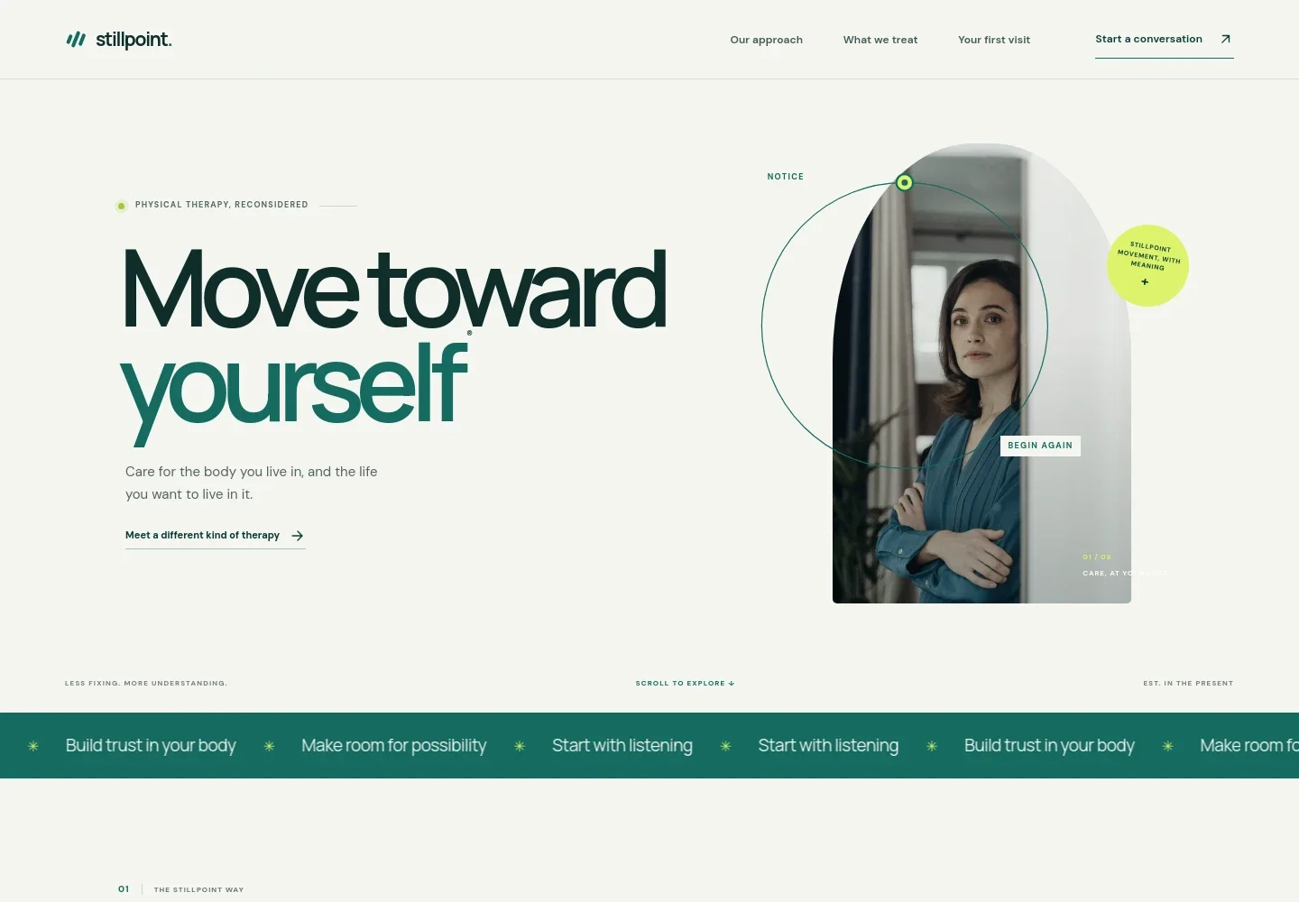 Medical Therapy Website Template