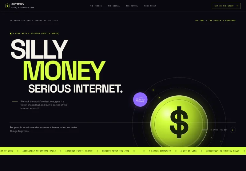 Meme Coin Website Template