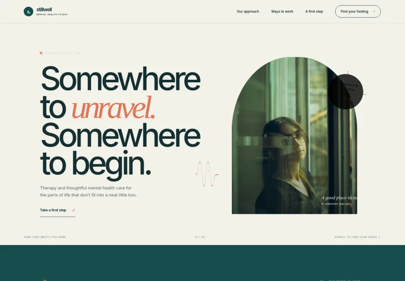 Mental Health Website Template