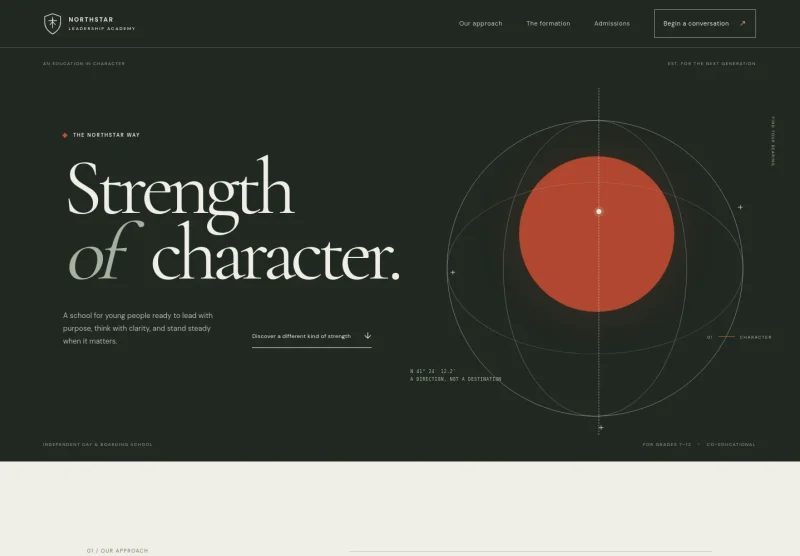 Military School Website Template
